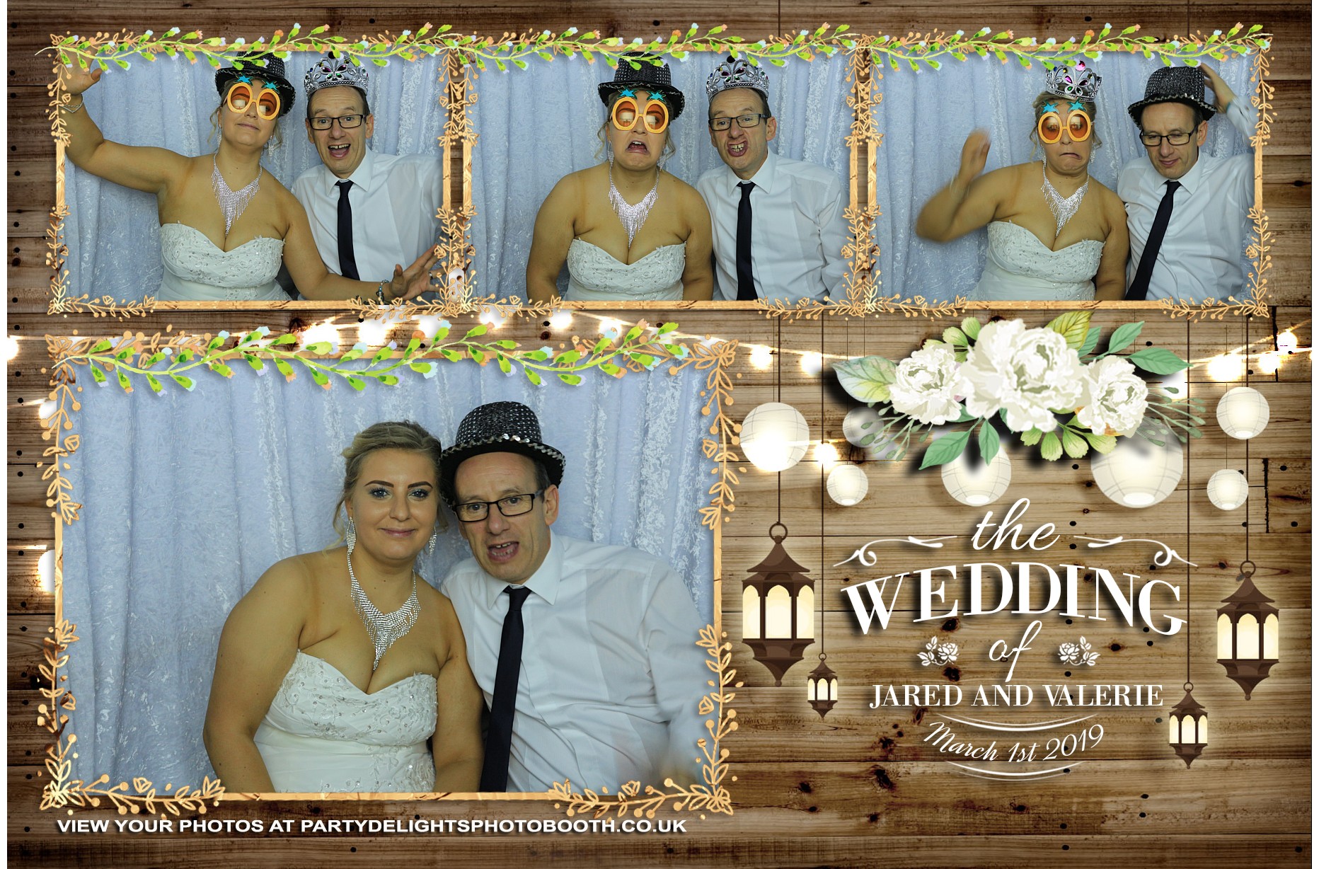 Jared and Valerie’s Wedding - Prints | View more photos from the event at gallery.partydelightsphotobooth.co.uk/u/PartyDelightsPhotoBooth/Jared-and-Valerie’s-Wedding-Prints